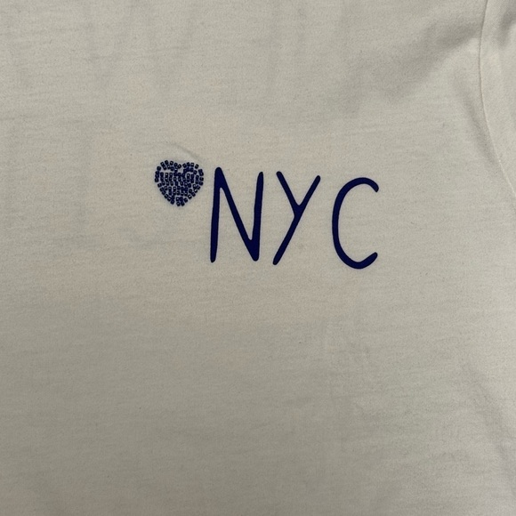 Wildfox NYC Ryan Ex-Boyfriend White Sleeve Tee Size M - Picture 7 of 11